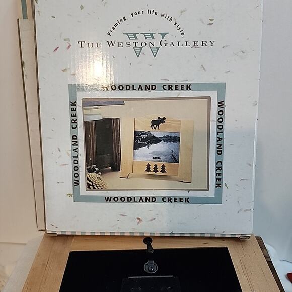 Set of 2 Woodland Creek 6x4 Rustic Moose Photo Frames – Weston Gallery Cabin... - Picture 6 of 9